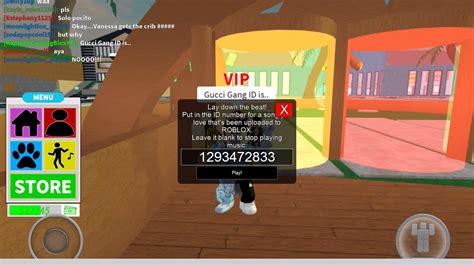 roblox gucci gang id|lil pump gucci gang id.